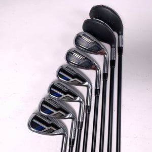 Adams Idea 2014 Iron Set 4HY-5HY-6 Iron-PW+SW Idea 55g Senior Graphite Mens RH