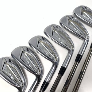 Mizuno JPX 919 Hot Metal Pro Iron Set 5-PW UST Mamiya Recoil 95 F4 Stiff RH