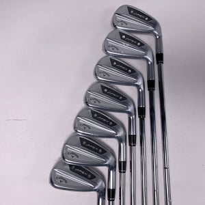 Callaway Apex Ai300 Iron Set 4-PW True Temper Dynamic Gold S300 Mid Stiff RH NEW