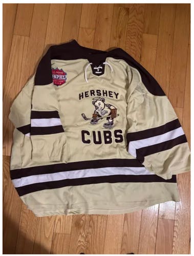 2024-2025 Hershey Cubs Game Worn Cream