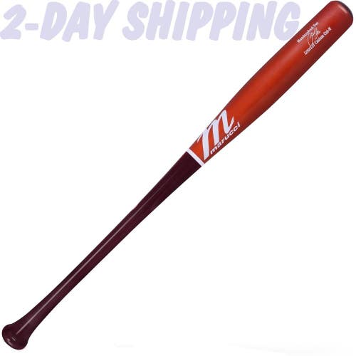 BRAND NEW | Marucci LIndy12-T TORPEDO 34" Pro Model Maple Wood Bat Cherry/Orange | FAST SHIP