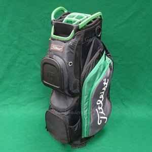 Titleist Cart 15 Black/Graphite/Green 15-Way Golf Cart Bag (No Raincover)