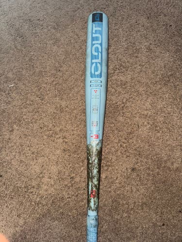 2025 Rawlings Clout AI Alloy BBCOR Certified Bat (-3) 30 oz 33" (Used)