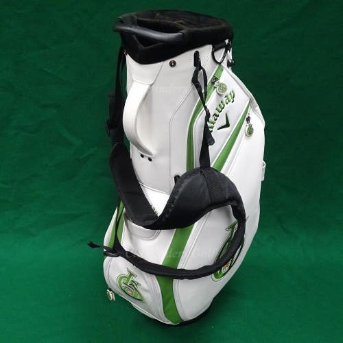 Callaway Los Statos Deluxe Cigars CUSTOM 4-Way Stand Bag w/ Raincover *READ*