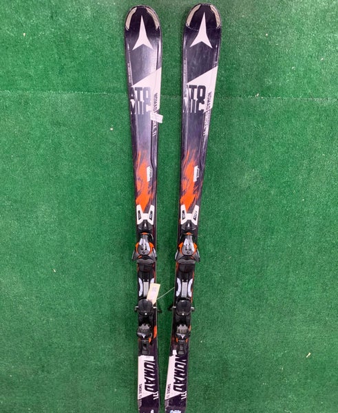 Used Men's Atomic Nomad Smoke Ti 171 cm All Mountain Skis + Atomic XTO 12 Bindings