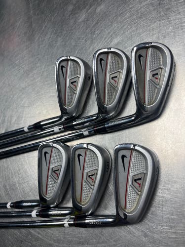 Men's Nike VR Right Handed Iron Set Stiff Flex Steel Shaft (Used)