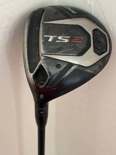 Men's 2018 Titleist TS2 Left Hand Fairway Wood Stiff Flex 3 Wood (Used)
