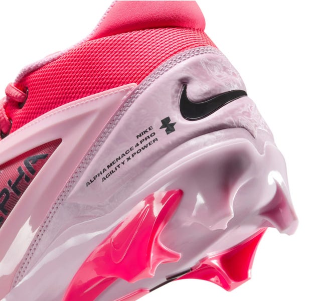 Size 11- Nike Alpha Menace 4 Pro Racer Pink *BRAND NEW  display picture 3