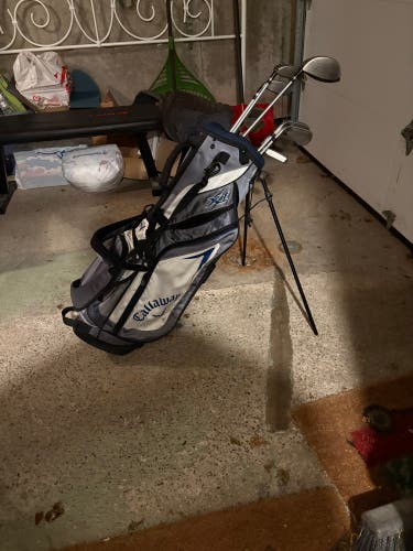 Junior Callaway Junior XT Right Handed Clubs (Full Set) 9 Pieces (Used)
