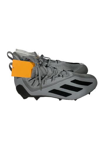 Used Adidas Adult FB Cleats Grey Senior 12.5 11847-S000029099