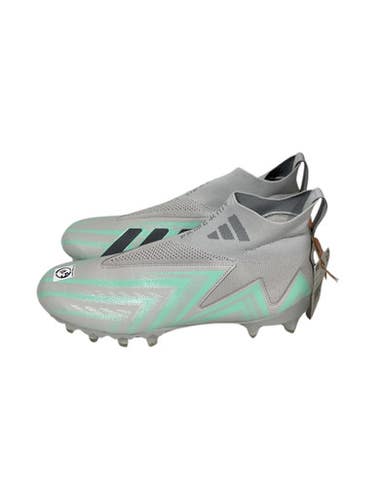 Used Adidas Adult FB Cleats Grey Senior 10.5 11847-S000029098