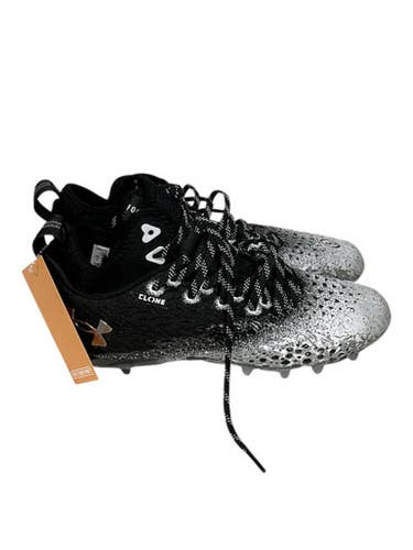 Used Under Armour Adult FB Cleats Black Senior 8 11847-S000029087