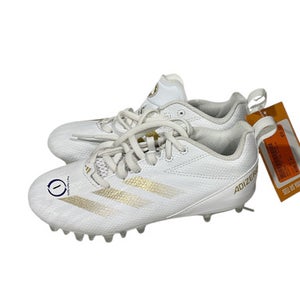 Used Adidas Jr FB Cleats White Junior 01 11847-S000029110