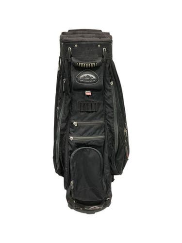 Used Sun Mountain SUN MOUNTAIN GOLF BAG Mens Cart Bag Black 11847-S000029117