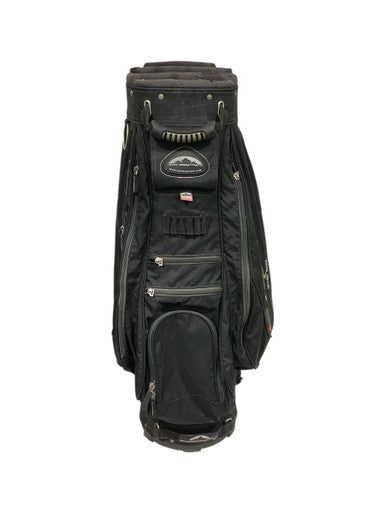 Used Sun Mountain SUN MOUNTAIN GOLF BAG Mens Cart Bag Black 11847-S000029117