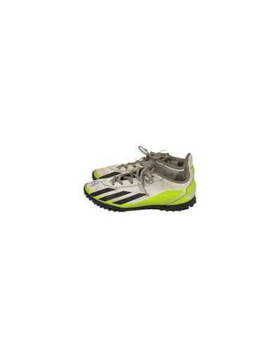 Used Adidas Soccer Indoor Shoes Yellow Junior 05.5 11847-S000029125