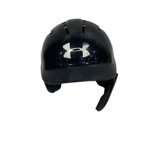 Used Under Armour CHARGED Batting Helmet No Mask Navy Blue MD 11847-S000029206
