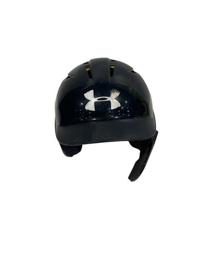 Used Under Armour CHARGED Batting Helmet No Mask Navy Blue MD 11847-S000029206