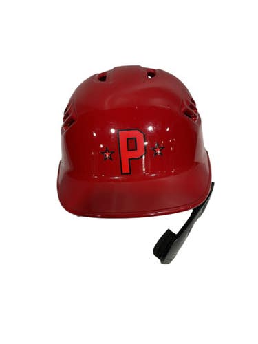 Used Rawlings BB HALMET Batting Helmet No Mask Red LG 11847-S000029209