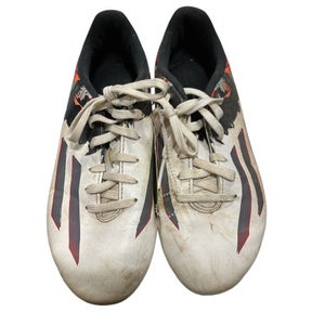 Used Adidas Soccer Cleats White Junior 04 11847-S000029455