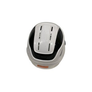 Used Adidas FAST PITCH HELMET Batting Helmet w/Mask White S/M 11847-S000029222