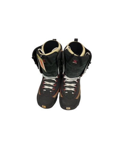 Used Burton RULER Mens Snowboard Boots Black Senior 12 11847-S000029223