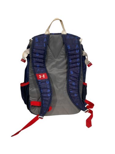 Used Under Armour BACKPACK BB/SB Player Backpack White/Royal/Red 11847-S000027820