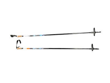 Used Whitewoods CROSS TRAIL Mens XC Ski Poles Black 135 cm / 54 in 11847-S000028636