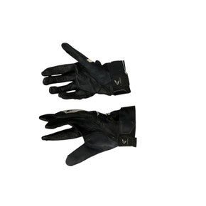 Used Easton BB/SB Batting Gloves Black MD 11847-S000029022