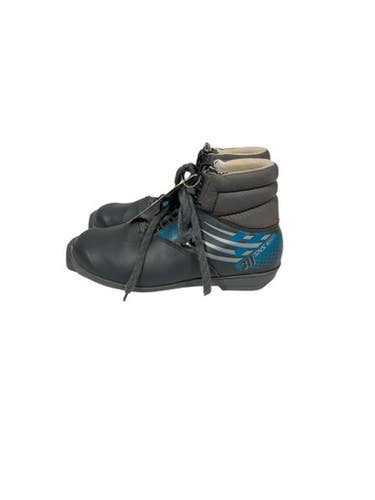 Used Salomon Womens SNS XC Ski Boots Grey M 08.5-09 / W 09-09.5 11847-S000029026