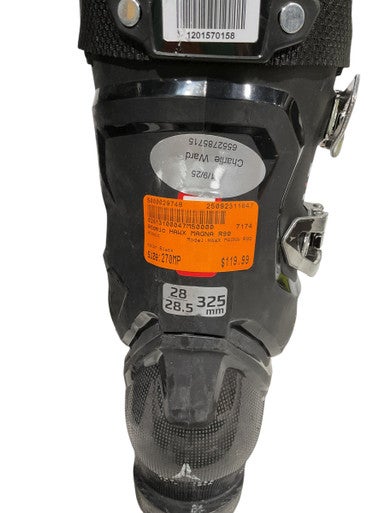 Used Atomic HAWX MAGNA R90 Mens DH Ski Boot Black 270 MP - M09 - W10 11847-S000029748