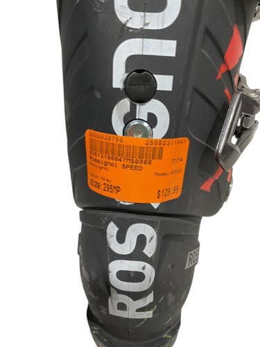 Used Rossignol SPEED Mens DH Ski Boot Grey 295 MP - M11.5 11847-S000029750