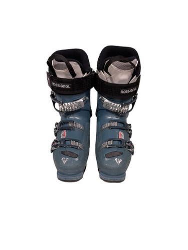 Used Rossignol KELIA Mens DH Ski Boot Teal 235 MP - J05.5 - W06.5 11847-S000029779