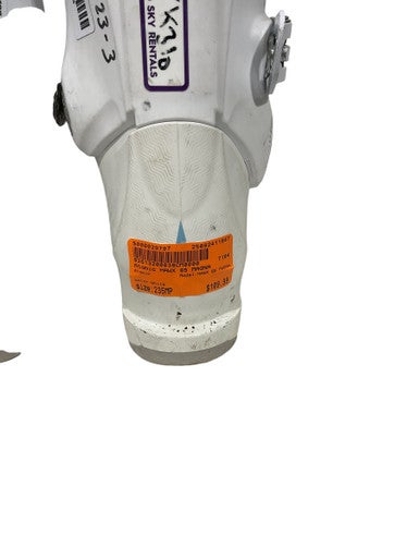 Used Atomic HAWX 85 MAGNA Womens DH Ski Boot White 235 MP - J05.5 - W06.5 11847-S000029797