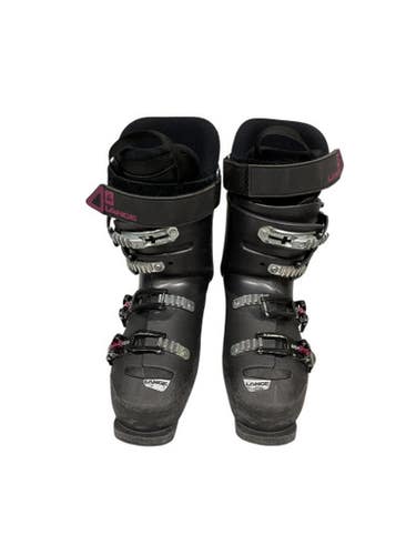 Used Lange ATL Womens DH Ski Boot Grey 245 MP - M06.5 - W07.5 11847-S000029795