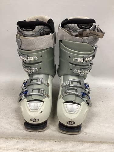 Used Atomic M TECH 80 Womens DH Ski Boot White 235 MP - J05.5 - W06.5 11851-S000038709