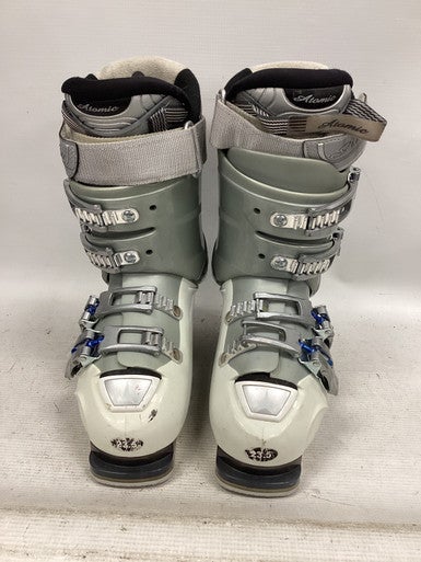 Used Atomic M TECH 80 Womens DH Ski Boot White 235 MP - J05.5 - W06.5 11851-S000038709