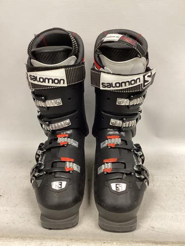 Used Salomon X-MAX 100 Mens DH Ski Boot Black 255 MP - M07.5 - W08.5 11851-S000038705