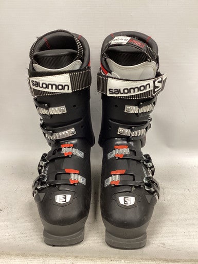Used Salomon X-MAX 100 Mens DH Ski Boot Black 255 MP - M07.5 - W08.5 11851-S000038705