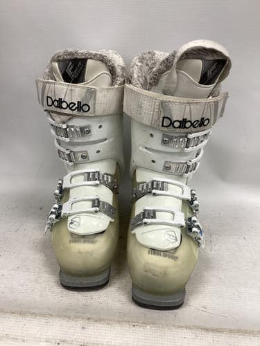 Used Dalbello AVANTI AX90 Womens DH Ski Boot White 235 MP - J05.5 - W06.5 11851-S000038697