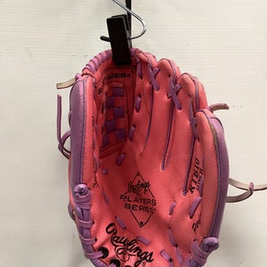Used Rawlings GIRLS RULE BB/SB Glove T-ball Pink 10" 11851-S000038679
