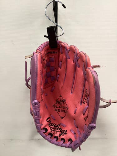 Used Rawlings GIRLS RULE BB/SB Glove T-ball Pink 10" 11851-S000038679