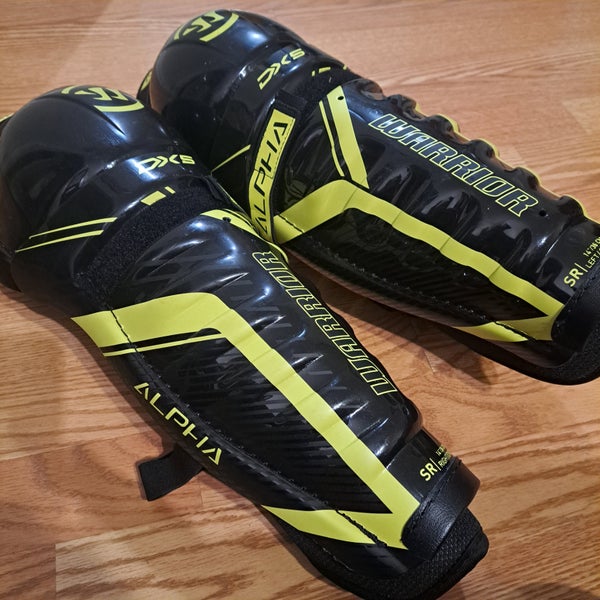 Senior Warrior Alpha DX5 14" Shin Pads (Used)
