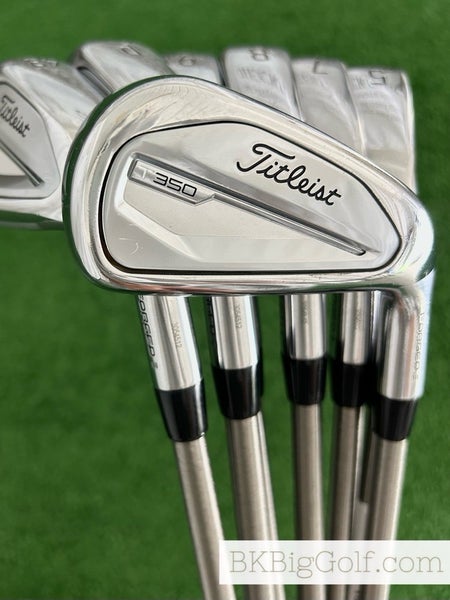 Titleist T350 Forged Iron Set 5-48 / SteelFiber fc 80 Regular Graphite