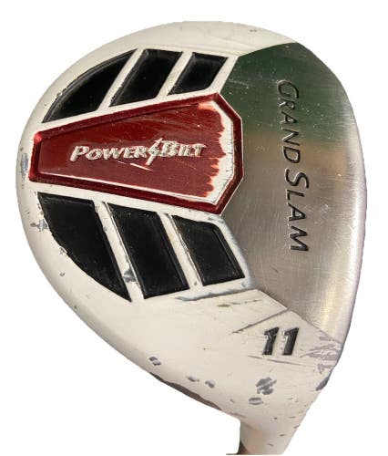 PowerBilt Grand Slam 11 Wood 27* RH A-Flex Senior Graphite 41" New Jumbo Grip