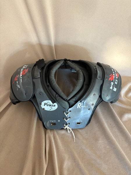 Medium Adult Riddell Power Shoulder Pads (Used)