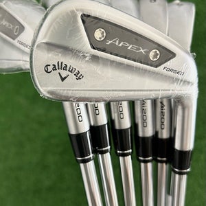 NEW Callaway Apex Ai200 24 Forged Iron Set 4-P / Dynamic Gold 100 Regular