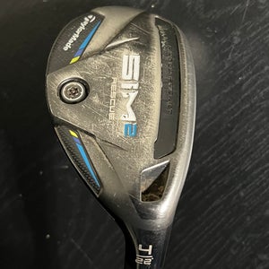 TaylorMade SIM2 22* 4 Rescue 40" RH Evenflow Riptide 80g 6.0 Stiff Lamkin Sonar