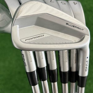 Ping Blueprint S Forged Iron Set 4-W / KBS Tour 130 X Extra Stiff +3/4”