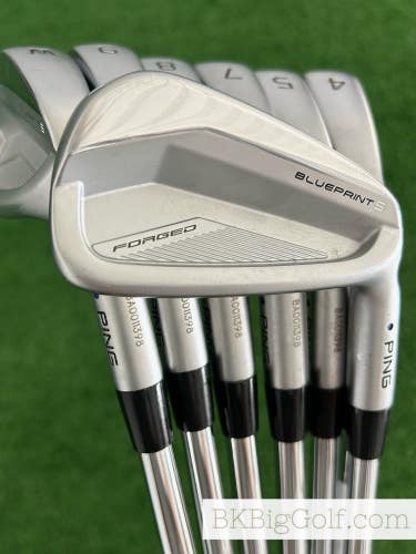 Ping Blueprint S Forged Iron Set 4-W / KBS Tour 130 X Extra Stiff +3/4
